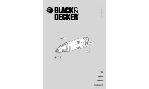 Black and Decker 8000 Technical Data