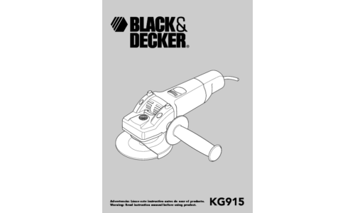 Black and Decker 478306-00 User Manual