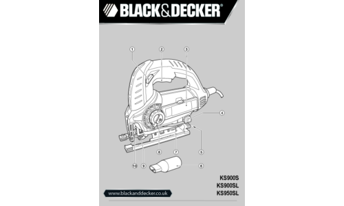 Black And Decker KS900SL User Manual