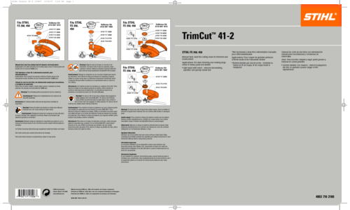 Stihl TrimCut 41-2 User Manual