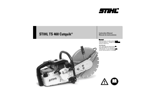 Stihl TS 460 CutQuik User Manual