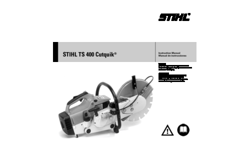 Stihl TS 400 CutQuik User Manual
