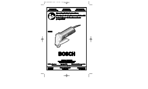 Bosch Power Tools Water Dispenser 1500C User Manual