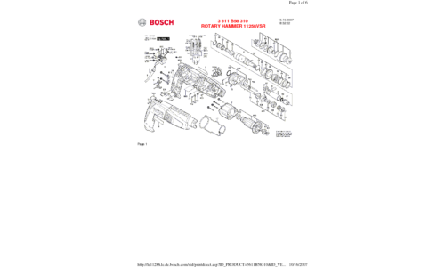 Bosch Power Tools Universal Remote 11258VSR User Manual