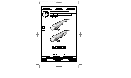 Bosch Power Tools Drill 1754 User Manual