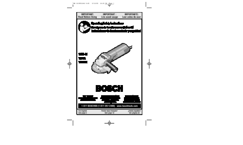 Bosch Power Tools Drill 1375A User Manual