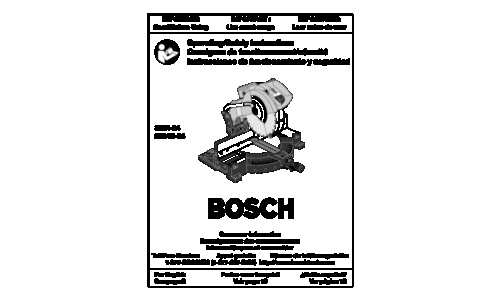 Bosch Power Tools Cordless Saw 3924-24 User Manual