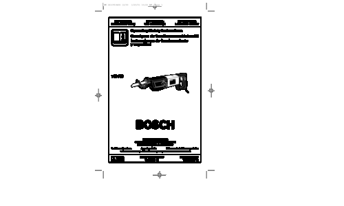 Bosch Power Tools Cordless Saw 1634VS User Manual