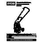 Ryobi Outdoor Cultivator RY46501B User Manual