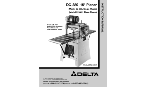 Delta 22-681 User Manual