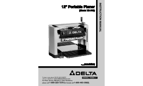 Delta 22-540 User Manual