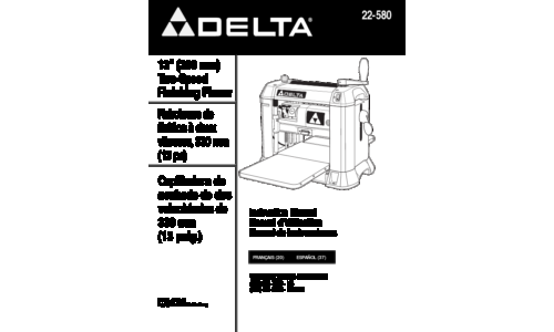 Delta 18657 User Manual