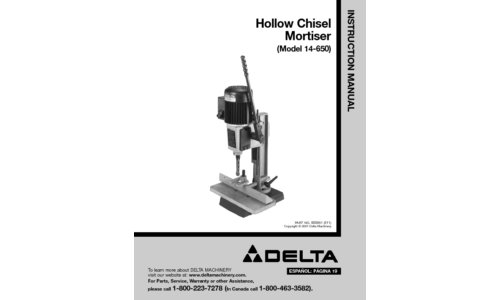 Delta 14-650 User Manual