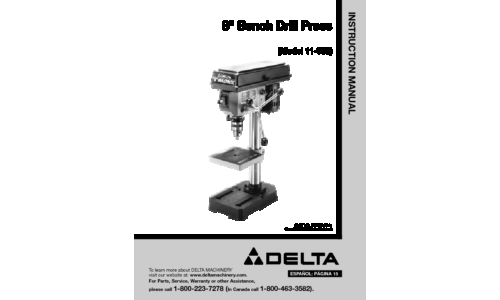 Delta 11-950 User Manual